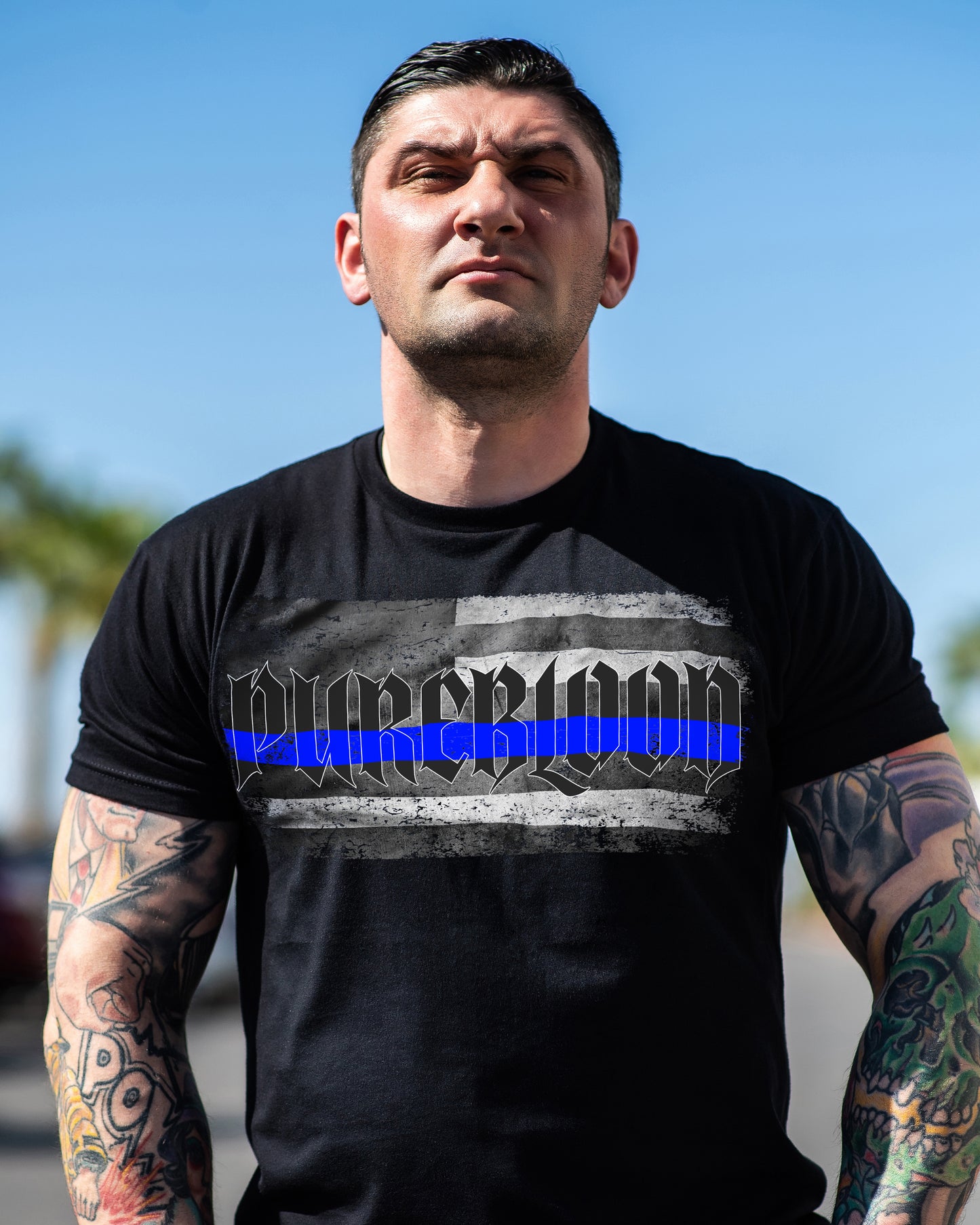 “Blue Line Bundle” Tee