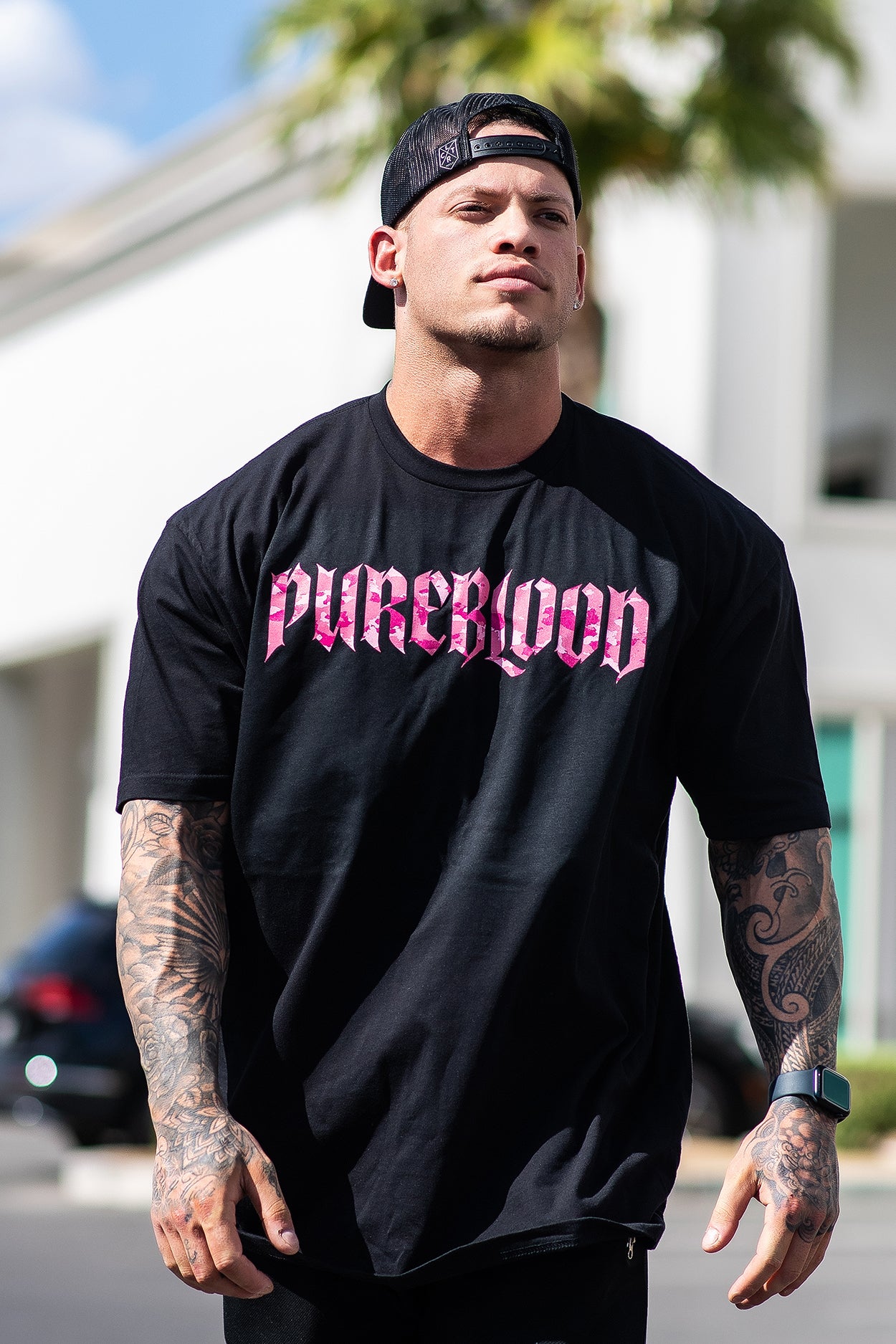 “Military” Pink Tee