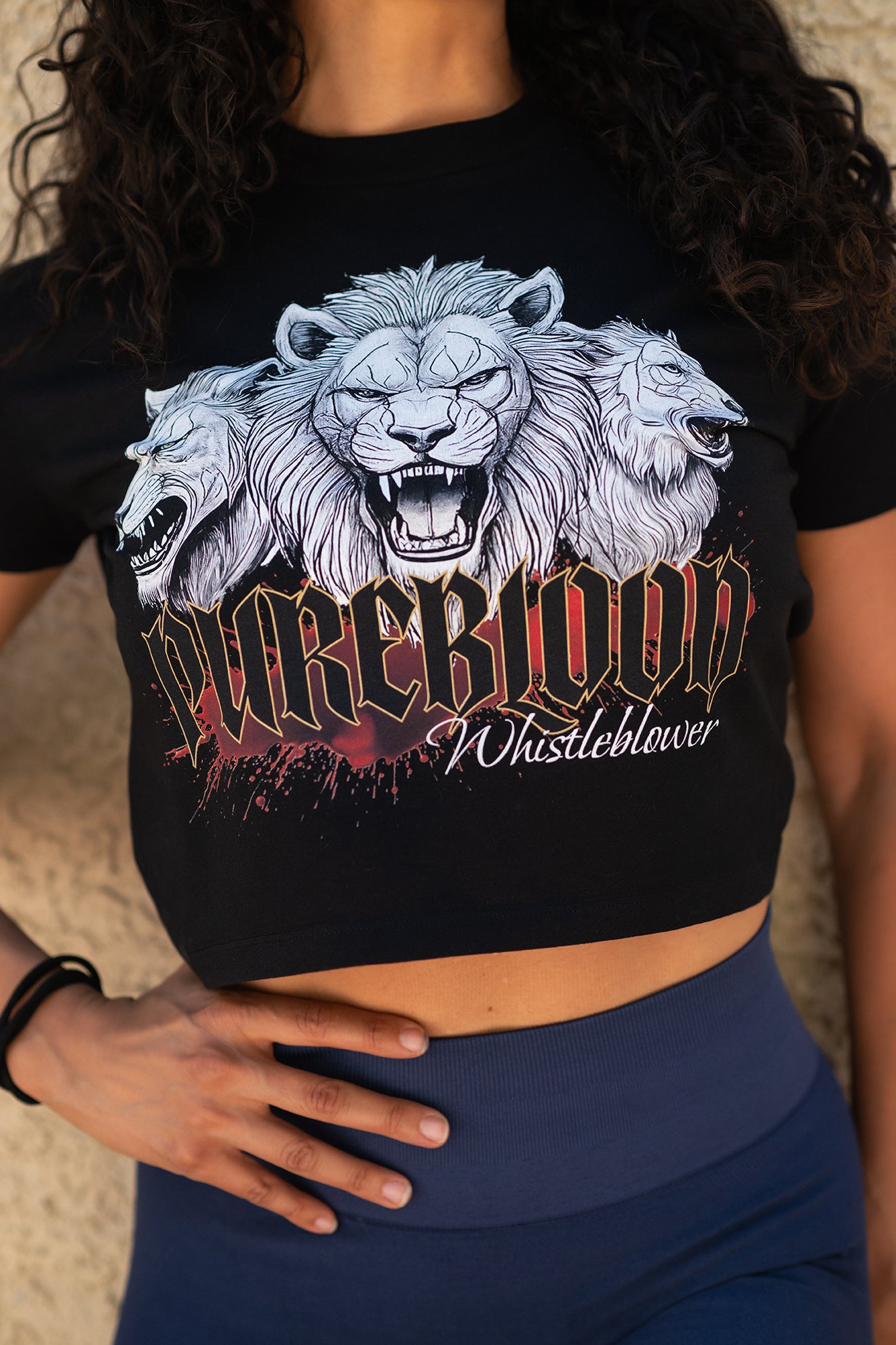 "Whistleblower 2" Crop Tee