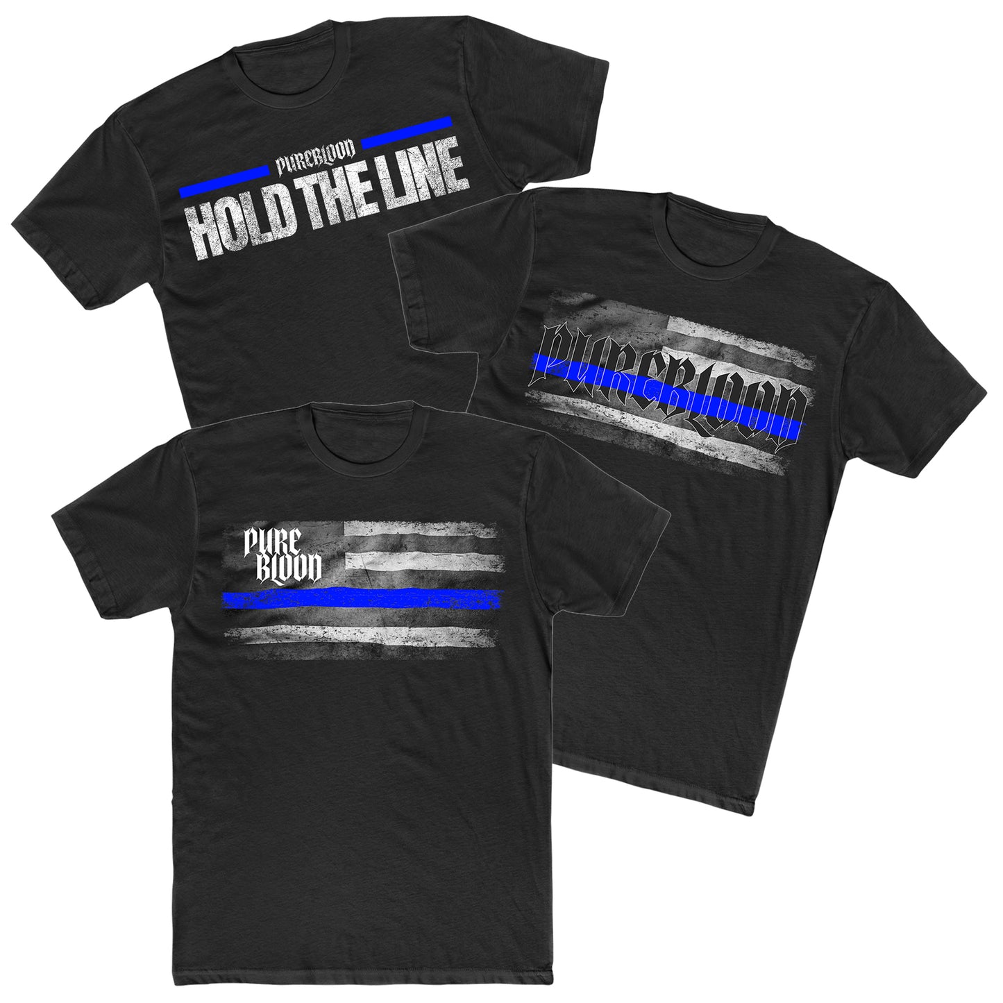 “Blue Line Bundle” Tee
