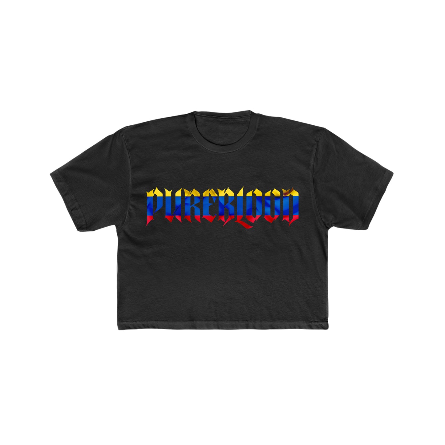 "Columbia" Crop Tee
