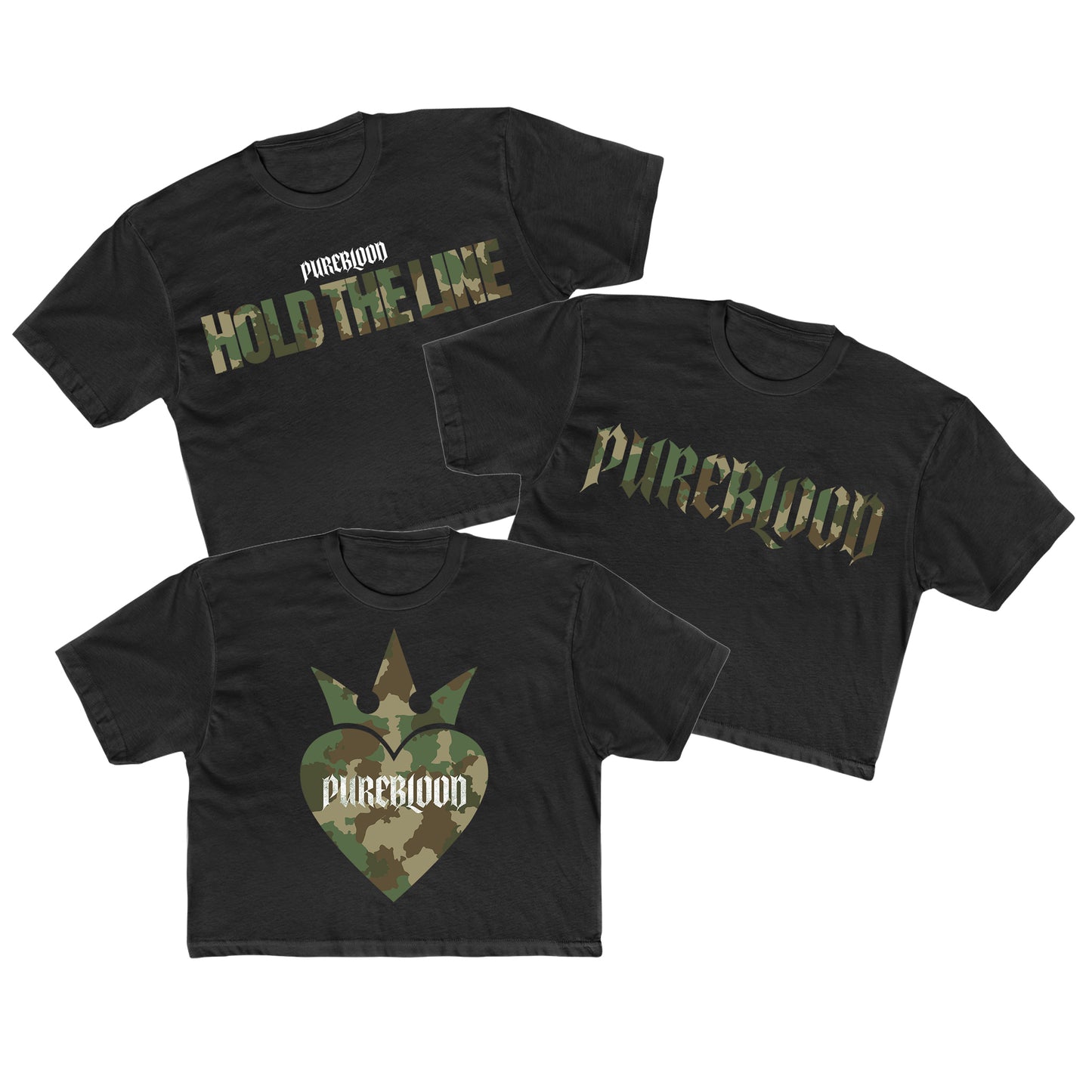 “Military Bundle” Crop Tee