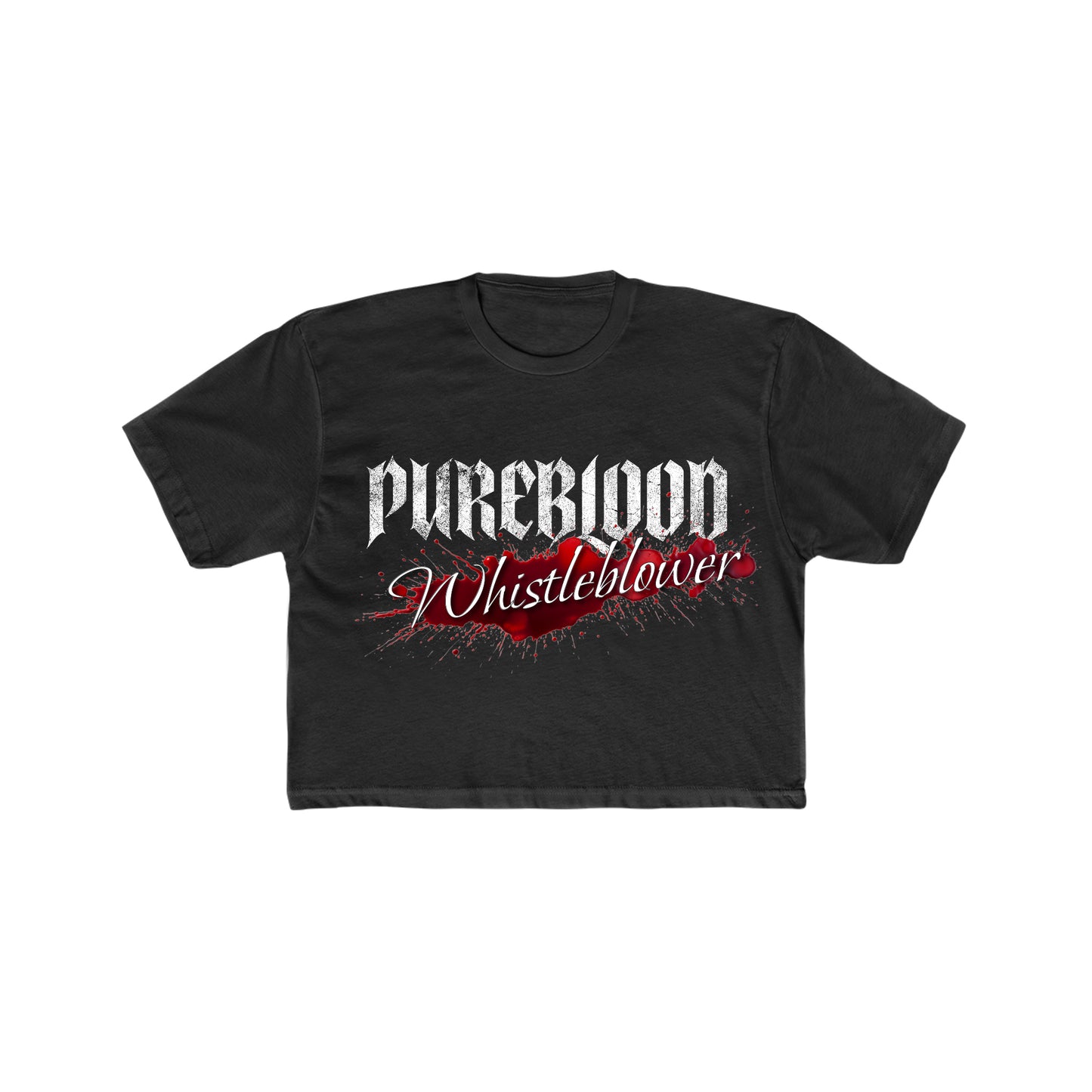 "Whistleblower 1" Crop Tee