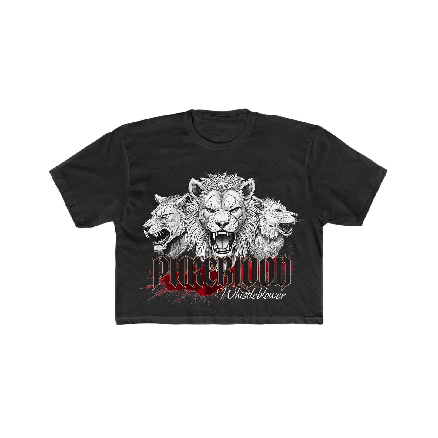 "Whistleblower 2" Crop Tee