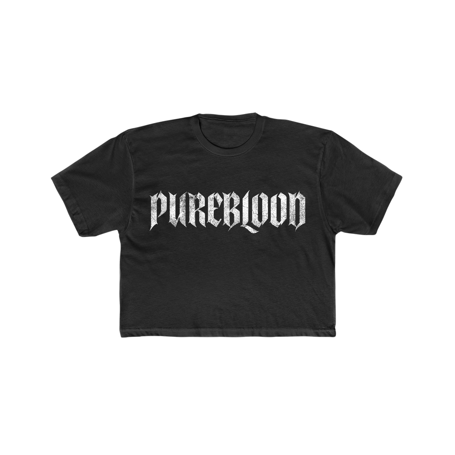 "Ghost" Crop Tee
