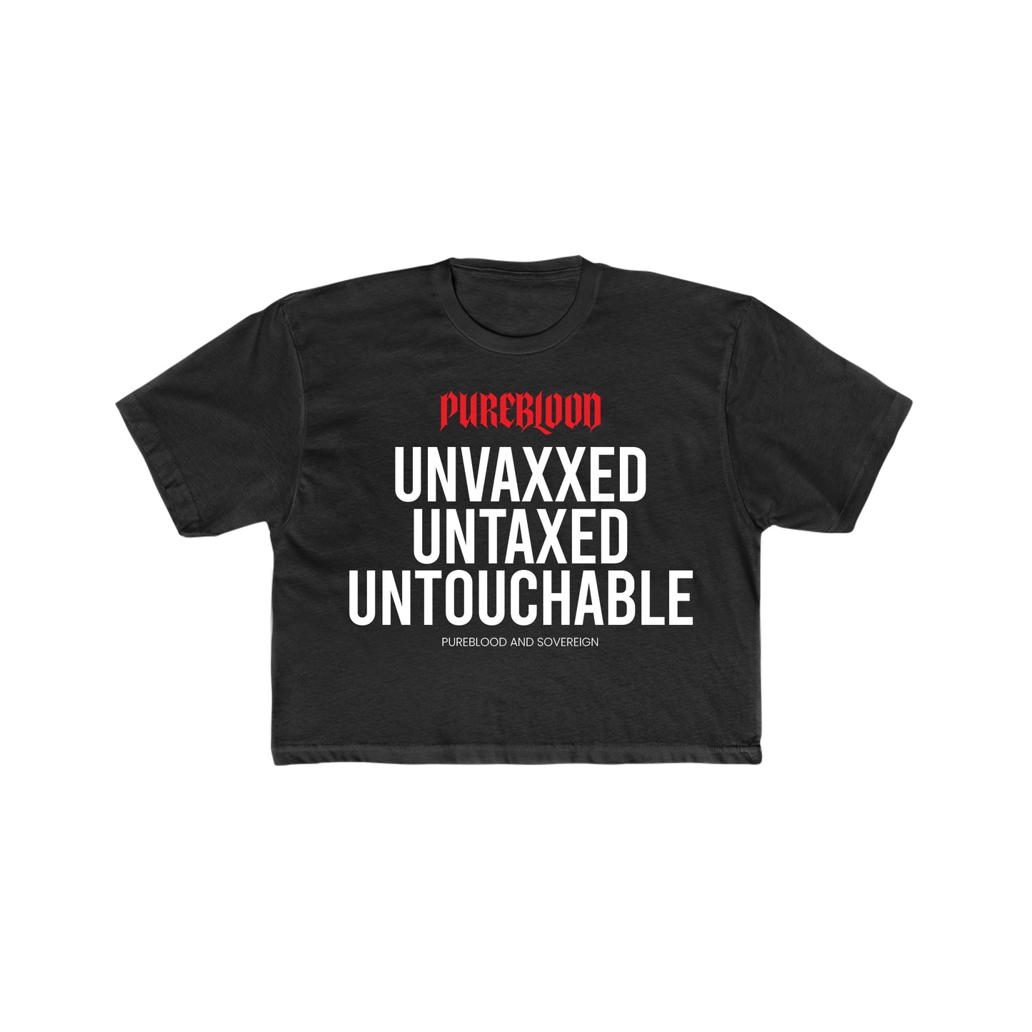 "Untaxed" Crop Tee + FREE Tax Exit Guide