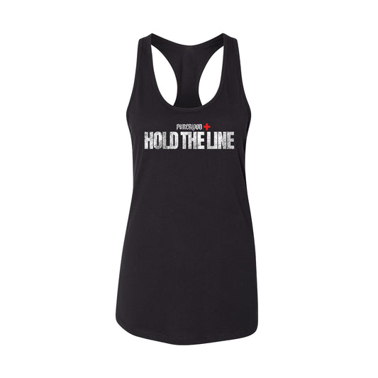 "Red Cross - Hold the Line" Womens Tank
